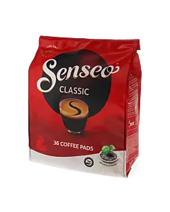 Senseo Classic Medium Cup package and pods for Senseo