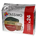 Jacobs Café au Lait Big Pack package and capsule for Tassimo
