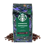 Espresso Dark Roast coffee beans from Starbucks 
