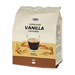 Kaffekapslen Vanilla 36 package and pods for Senseo

